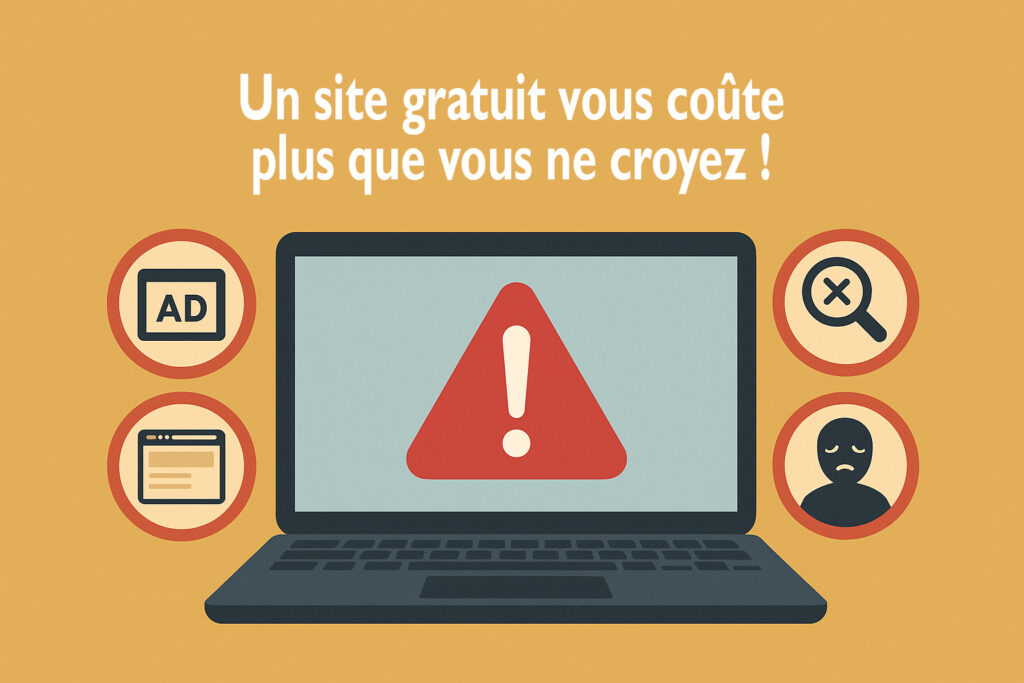 Un site gratuit vous coûte plus que vous ne croyez
