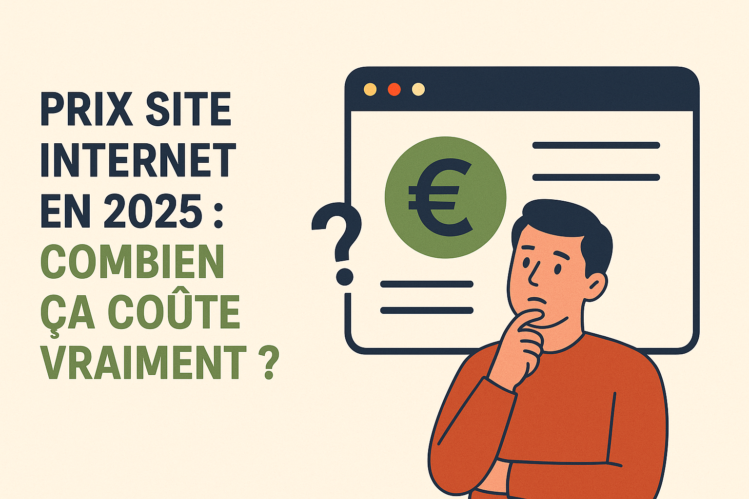 prix site internet, combien ça coute