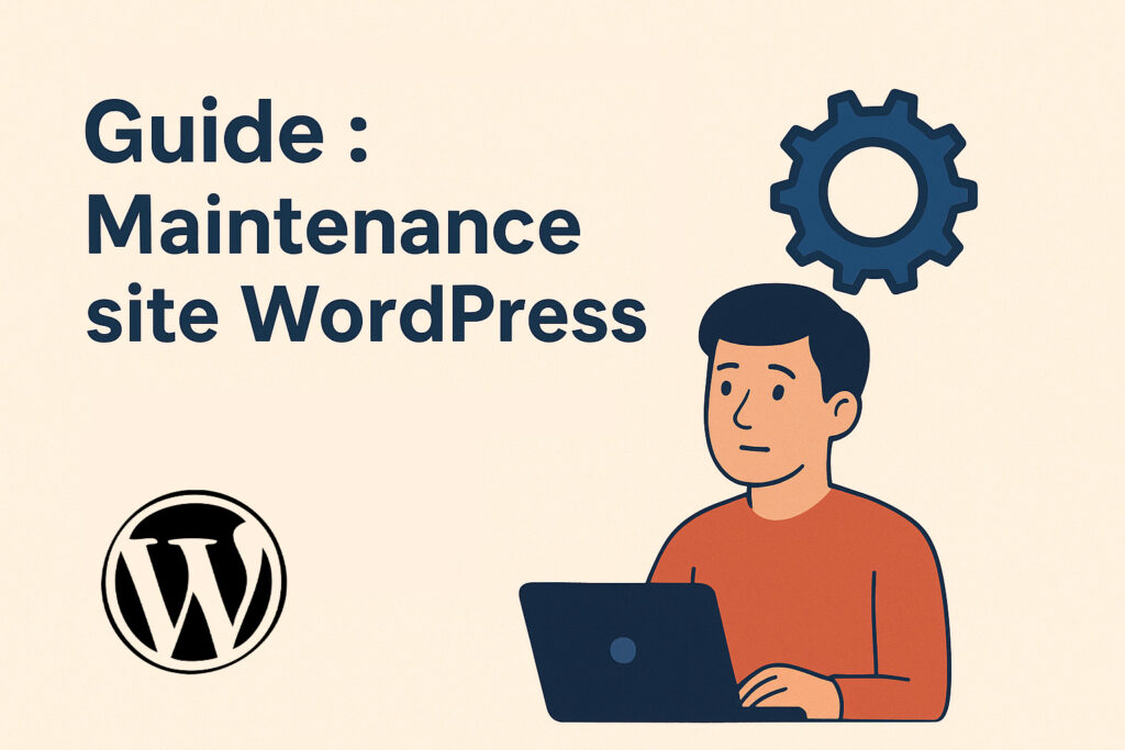 maintenance site WordPress - Guide