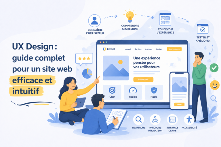 UX design : guide complet pour un site web efficace et intuitif