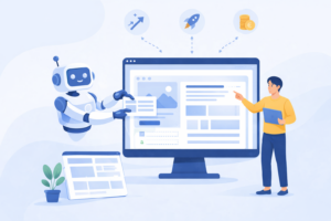 tester l'IA pour créer une page web