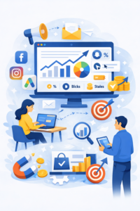 e-commerce campagnes marketing et suivre la conversion