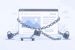 Propriété d'un site sur une plateforme non exportable