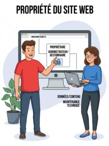 Propriété du site web